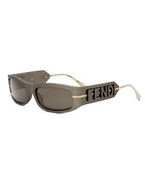 Fendi FE40120I 45E Silver Sunglasses NEW